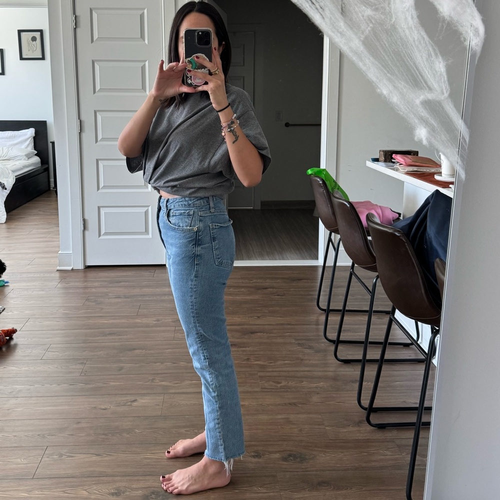 Zara Skinny Ankle Jeans
